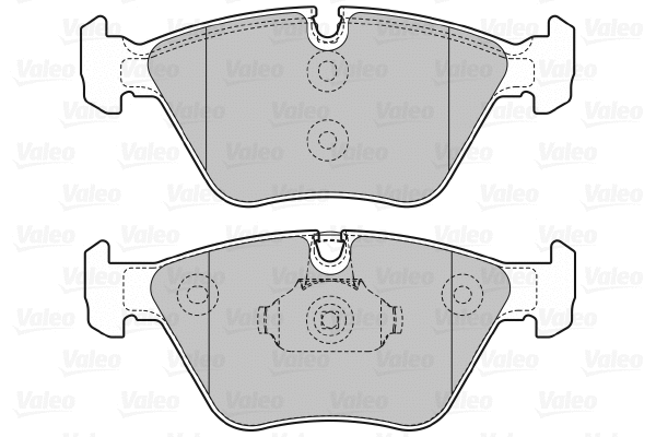 Brake Pad Set, disc brake (598811)