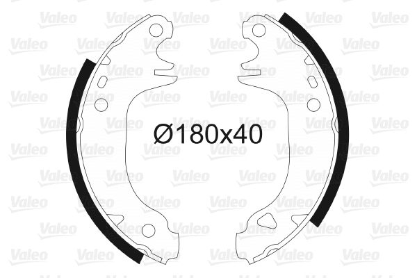 Brake Shoe Set (562030)