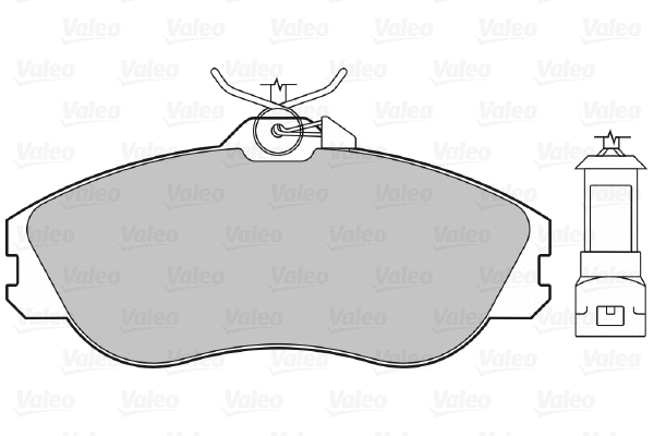 Brake Pad Set, disc brake (598230)
