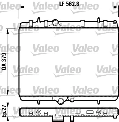 Radiator, engine cooling (732888)