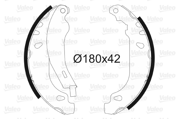 Brake Shoe Set (562040)