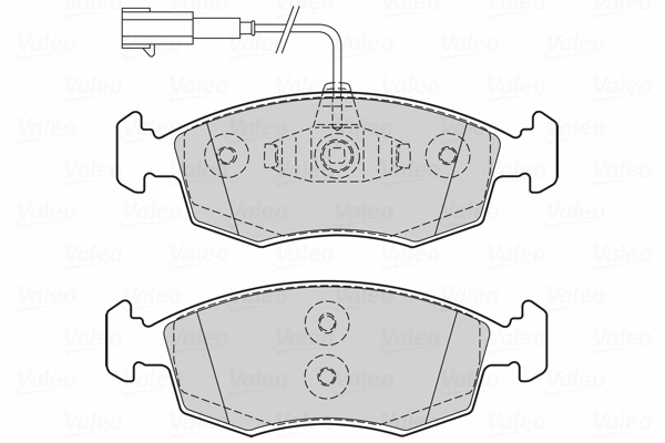 Brake Pad Set, disc brake (301298)