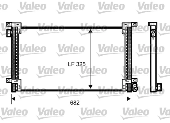 Condenser, air conditioning (818036)