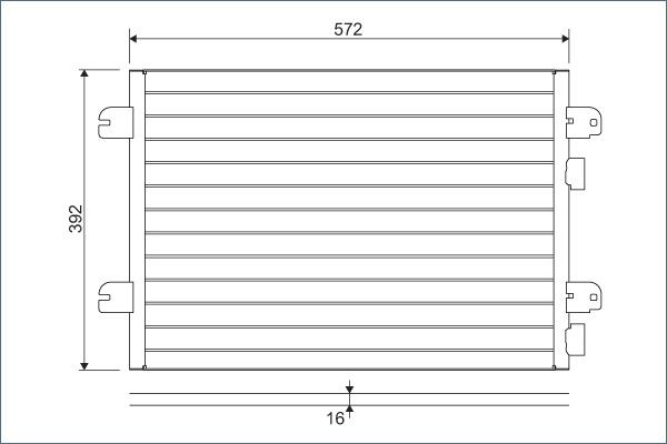 Condenser, air conditioning (817701)