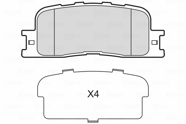 Brake Pad Set, disc brake (601735)