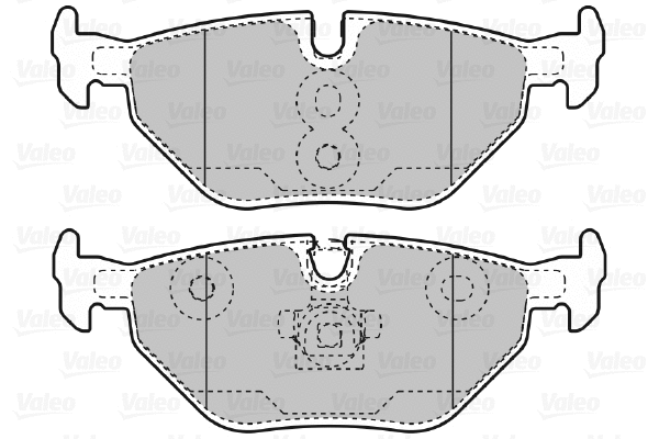 Brake Pad Set, disc brake (598753)