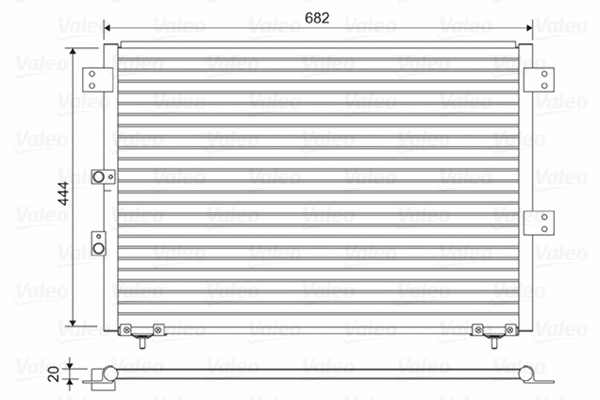 Condenser, air conditioning (814432)