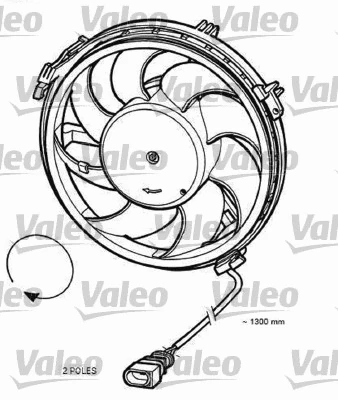 Fan, engine cooling (696055)