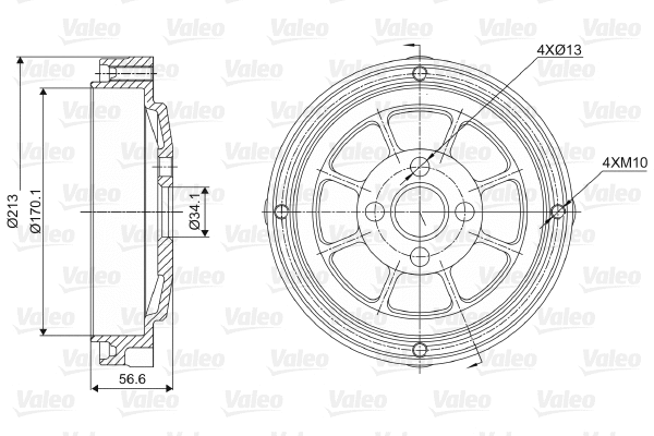 Brake Drum (237022)