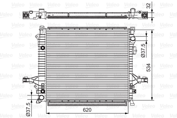 Radiator, engine cooling (701539)