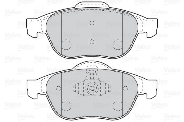 Brake Pad Set, disc brake (302096)