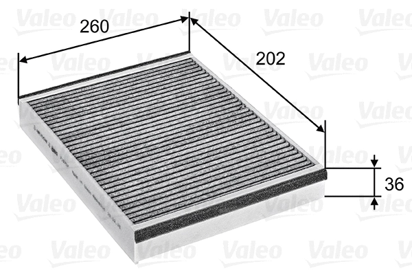 Filter, cabin air (715757)