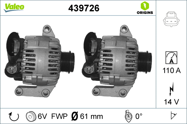 Alternator (439726)