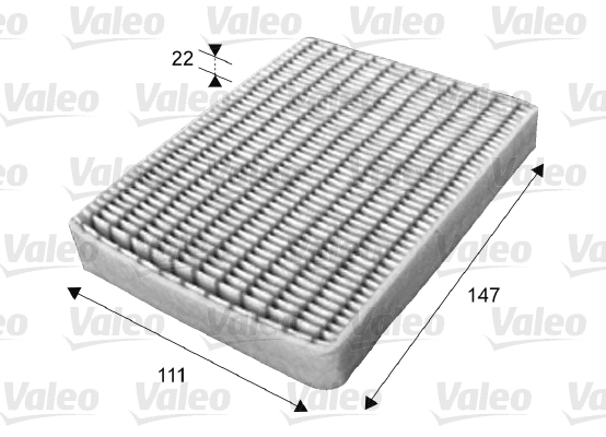 Filter, cabin air (715656)