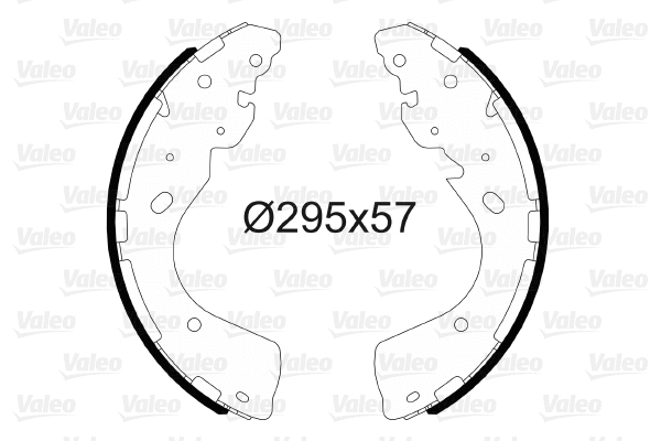 Brake Shoe Set (564194)