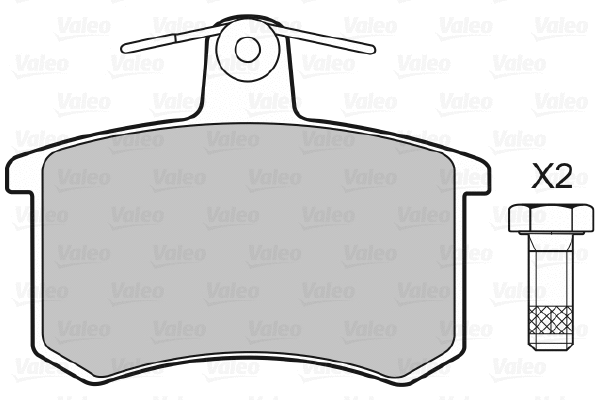 Brake Pad Set, disc brake (598125)