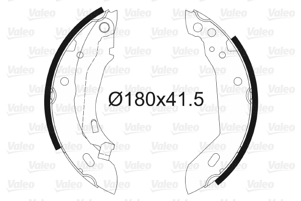 Brake Shoe Set (562448)
