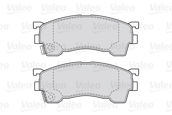 Brake Pad Set, disc brake (301629)