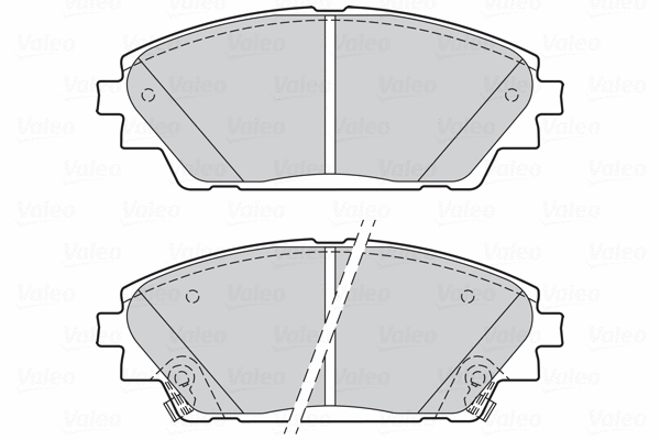 Brake Pad Set, disc brake (302285)