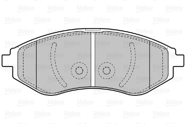 Brake Pad Set, disc brake (598644)