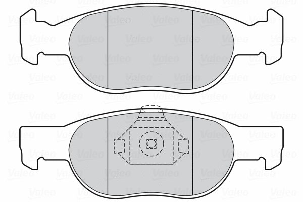 Brake Pad Set, disc brake (301605)