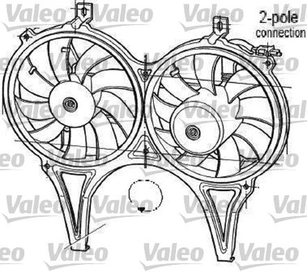 Fan, engine cooling (696050)