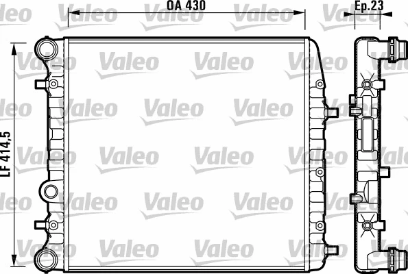 Radiator, engine cooling (732863)