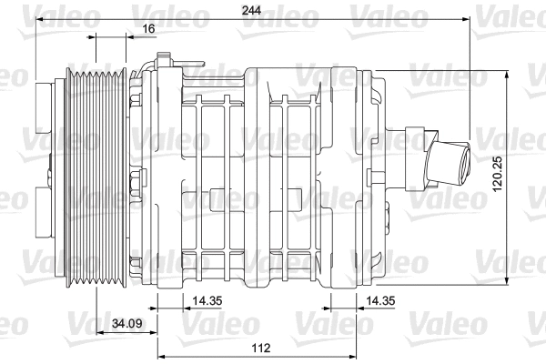 Compressor, air conditioning (700855)