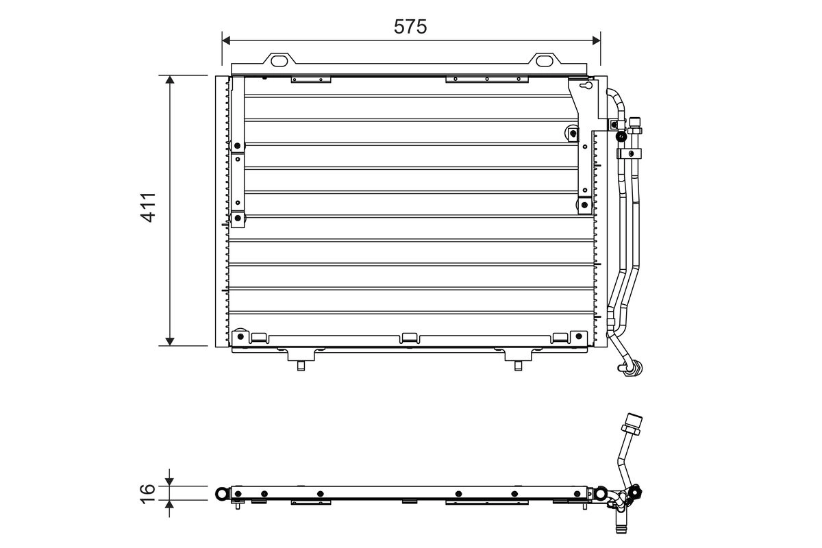 Condenser, air conditioning (817563)