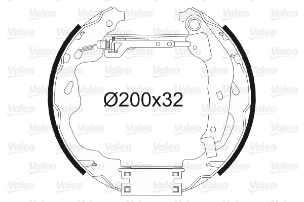 Brake Shoe Set (554848)