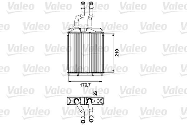 Heat Exchanger, interior heating (812278)