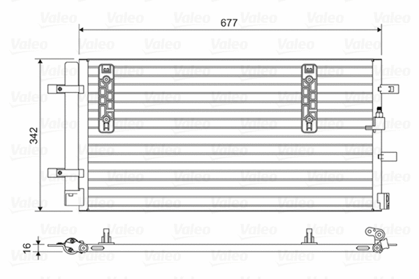 Condenser, air conditioning (814419)