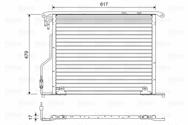 Condenser, air conditioning (814434)