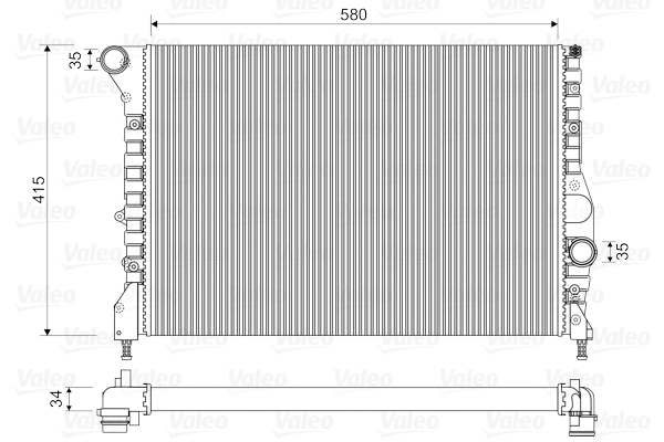 Radiator, engine cooling (734733)