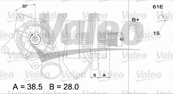 Alternator (436487)