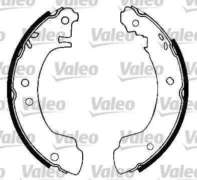 Brake Shoe Set (553688)