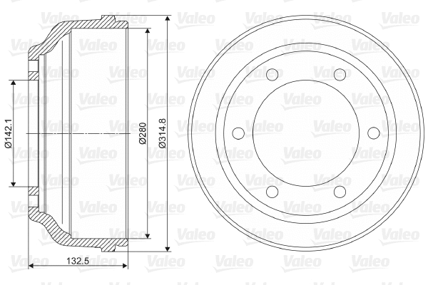 Brake Drum (237015)