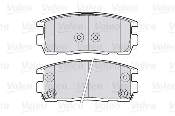 Brake Pad Set, disc brake (670941)