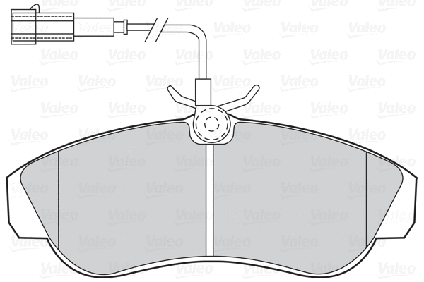 Brake Pad Set, disc brake (670430)
