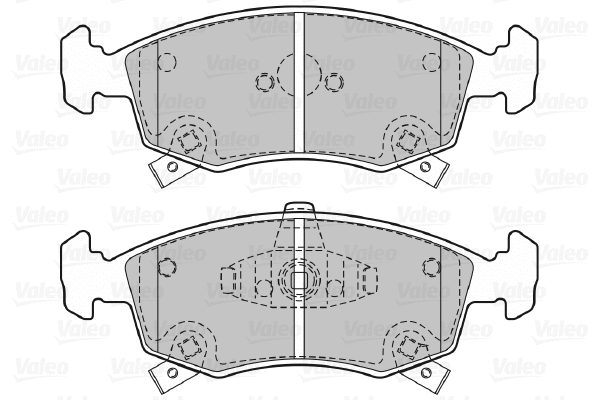 Brake Pad Set, disc brake (601483)
