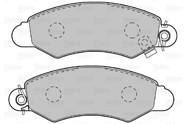 Brake Pad Set, disc brake (598991)