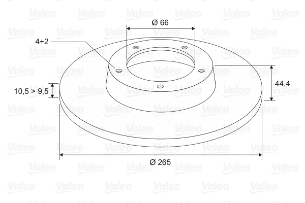 Brake Disc (186306)