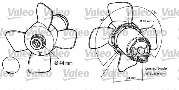 Fan, engine cooling (696047)