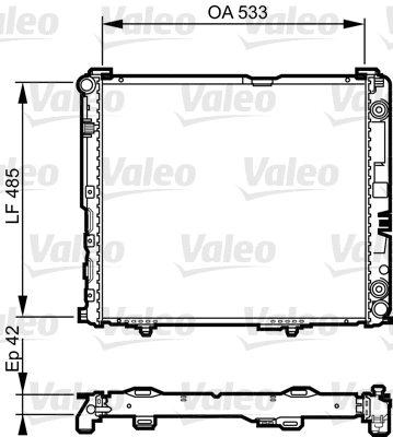 Radiator, engine cooling (732591)