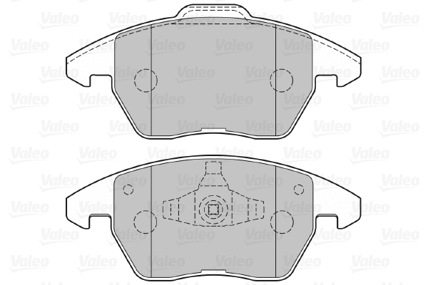 Brake Pad Set, disc brake (301715)