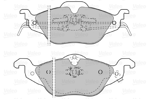 Brake Pad Set, disc brake (598322)