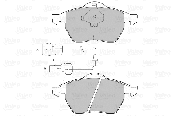 Brake Pad Set, disc brake (598483)