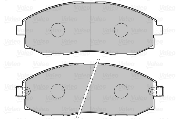 Brake Pad Set, disc brake (598908)