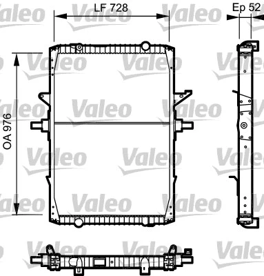 Radiator, engine cooling (732572)