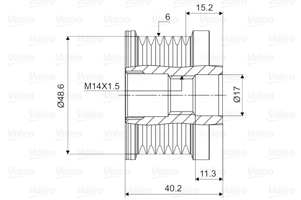 Alternator Freewheel Clutch